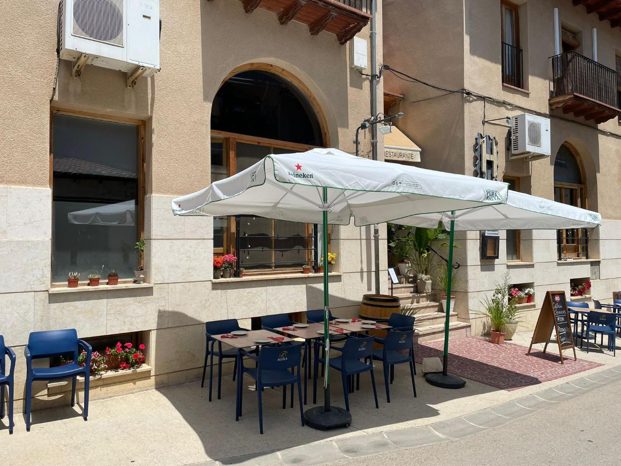 Hostal Tastavins Penarroya De Tastavins Luaran gambar